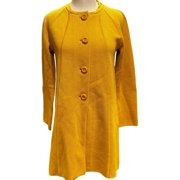 J.Crew Wool Knit Coat – Size M - Picture 1 of 6